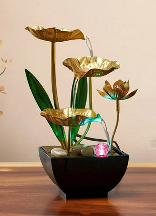 Small Indoor Fountain Automatic Humidifier Desktop Decor for Living Room and Bedroom Relaxation Craft water fountains for office USB water pump
