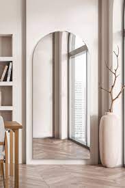 Asymmetric Acrylic Self-Adhesive Wall Mirror - Modern Frameless Design, Suitable for Bathroom, Bedroom, and Living Room