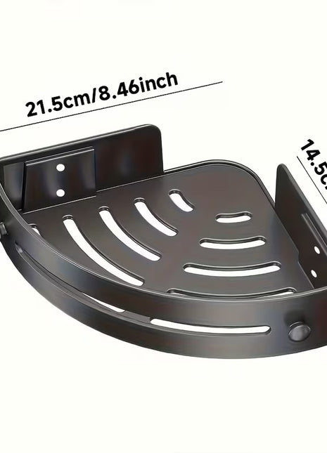 Bathroom Triangle Storage Rack Bathroom Storage Rack Restroom Toilet Storage Rack Punch-free Storage Rack Towel Rack