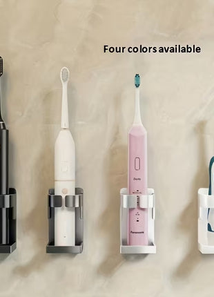 Bathroom Toothbrush Rack Toilet Hole-free Gargle Cup Wall-mounted Storage Rack Electric Toothbrush Rack