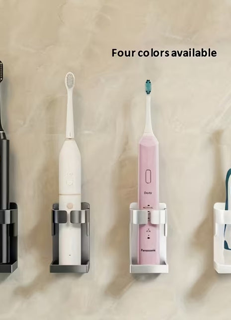 Bathroom Toothbrush Rack Toilet Hole-free Gargle Cup Wall-mounted Storage Rack Electric Toothbrush Rack
