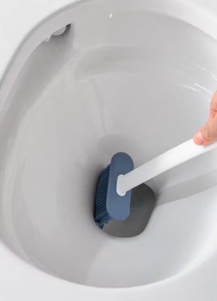 Disposable Toilet Brush Sponge Replacement Head Sponge Toilet Brush Toilet No Dead Corner Decontamination Cleaning Brush Toilet Brush