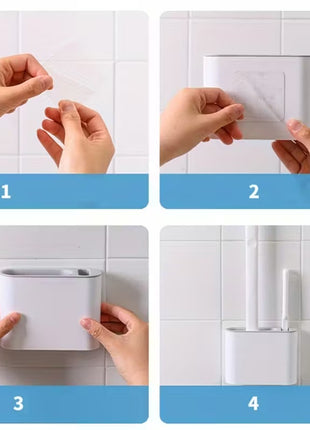 Disposable Toilet Brush Sponge Replacement Head Sponge Toilet Brush Toilet No Dead Corner Decontamination Cleaning Brush Toilet Brush