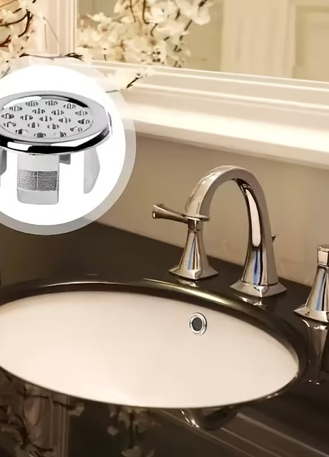 Source manufacturer ceramic basin overflow hole wash basin accessories double oval round decorative filter plug