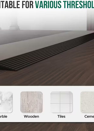 Soft PVC Self-Adhesive Threshold Ramp Pad for Robot Vacuums & Mobility