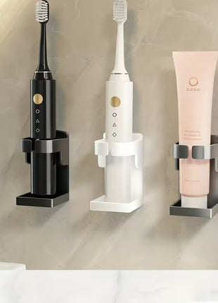 Bathroom Toothbrush Rack Toilet Hole-free Gargle Cup Wall-mounted Storage Rack Electric Toothbrush Rack