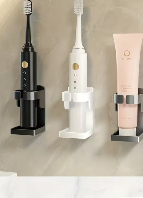Bathroom Toothbrush Rack Toilet Hole-free Gargle Cup Wall-mounted Storage Rack Electric Toothbrush Rack