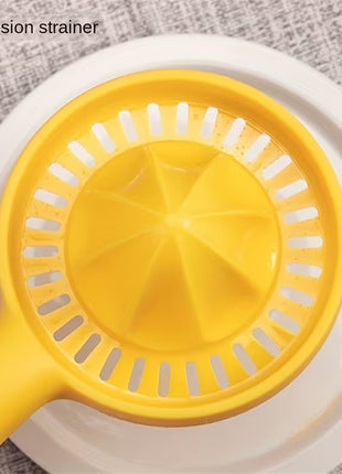 Creative Manual Lemon Juicer Handheld Squeezer with Scale Plastic Fruit Press