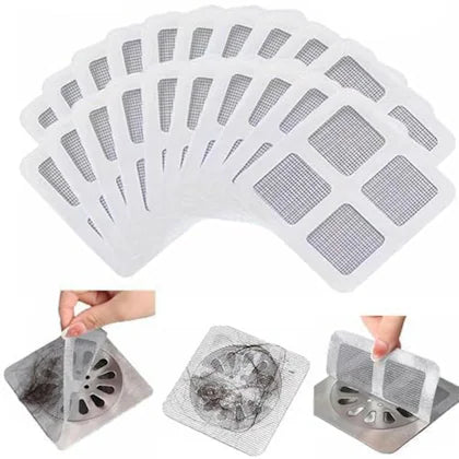 Disposable floor drain paste gauze paste toilet bathroom sewer hair filter insect-proof deodorant floor drain net