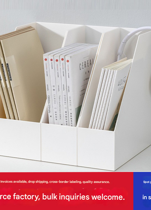 Desktop File Stationery Filing Box A4 Paper File Cabinet Storage Sundries Filing Box Storage Rack Office Storage Box