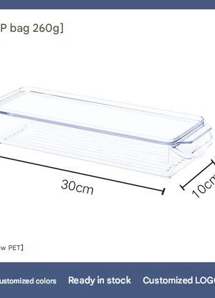 Food-Grade Plastic Refrigerator Storage Box, Anti-Odor Kitchen Storage Box, Classification, Large-Capacity Vegetable Egg Box Wholesale