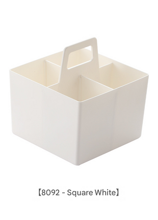 Miscellaneous Basket Desktop Storage Box Compartment Portable Storage Box Art Student Brush Tool Box Student Stationery Organization Box