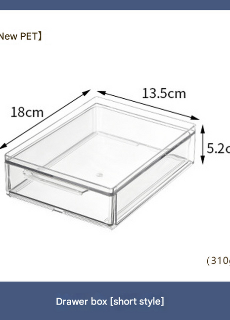 Cosmetics Storage Box Acrylic Transparent Drawer-Type Dust-Proof Storage Rack Makeup Table Mask Skin Care Product Storage Rack