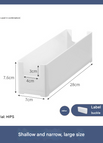 Shallow narrow large [stackable]