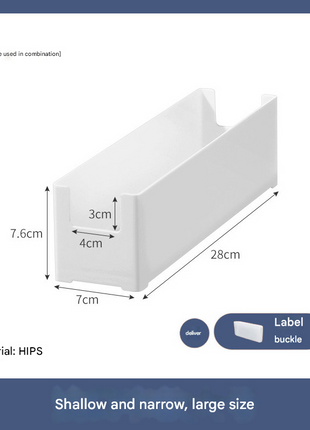 Right Angle Organizer Tabletop Rectangular Small Drawer Organizer Kitchen Storage Artifact Retractable Organizer