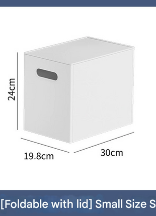 Japanese Right-Angle Foldable Storage Box Library Bookshelf Storage Box Snack Toy Storage Box Book Storage Box