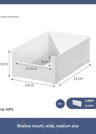 Right Angle Organizer Tabletop Rectangular Small Drawer Organizer Kitchen Storage Artifact Retractable Organizer