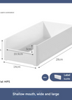 Shallow wide large [stackable]