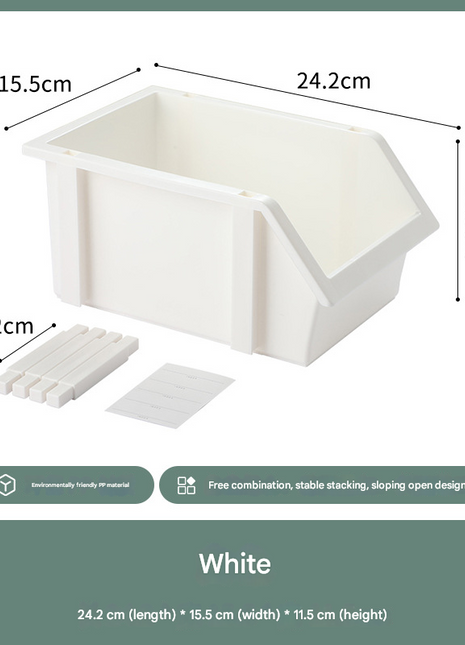 Stackable Cabinet Storage Box under Sink Kitchen Shelf Countertop Spice Miscellaneous Items Multifunctional Basket Gap Cabinet
