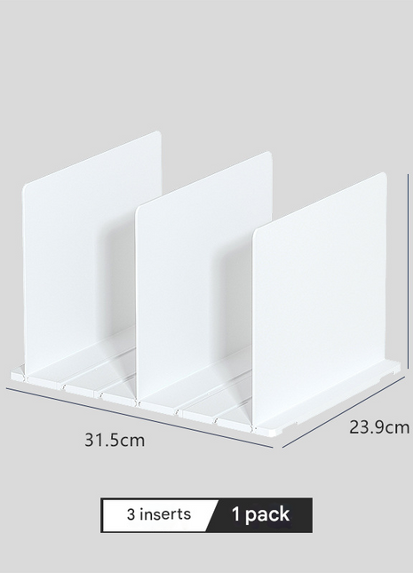 Wardrobe partition board organizing cabinet bookshelf bag storage box household bag storage rack leather bag wardrobe baffle