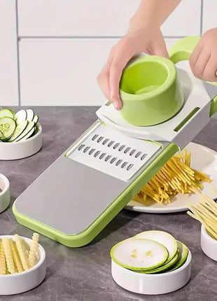 Versatile Stainless Steel Vegetable Shredder Slicer Grater for Kitchen Prep