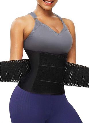 Exclusive Postpartum Mesh Abdominal Belt Pressure-type Abdominal Belt Body Protection Belt Summer Breathable Binding Belt